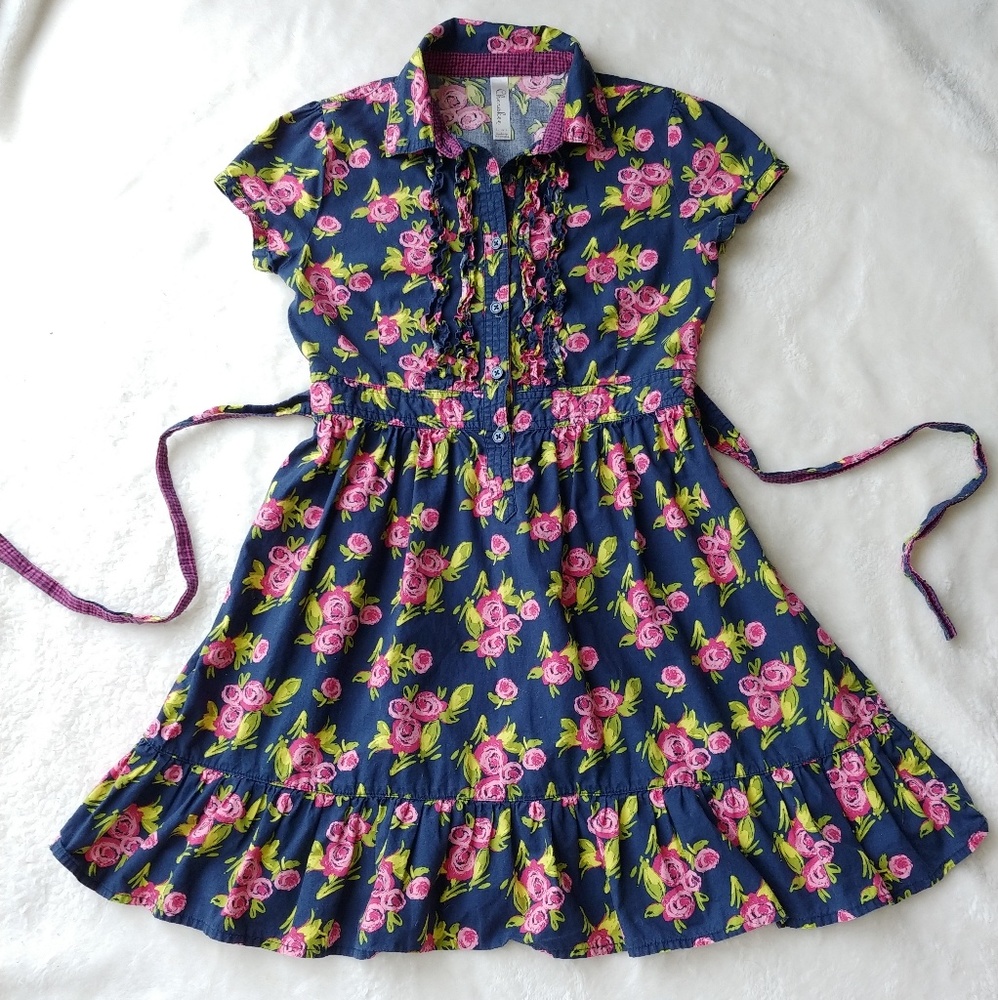 Cherokee Girls dress Size Large Gently Used Cotton